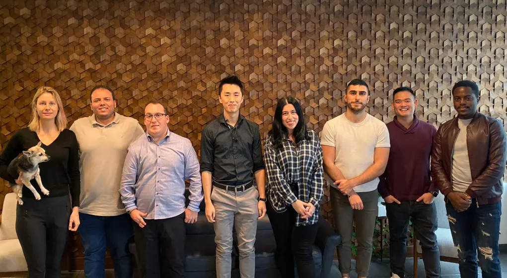 Engineering team photo