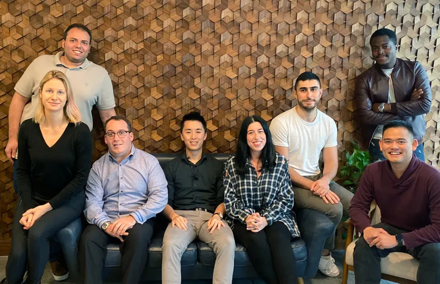 Engineering team photo