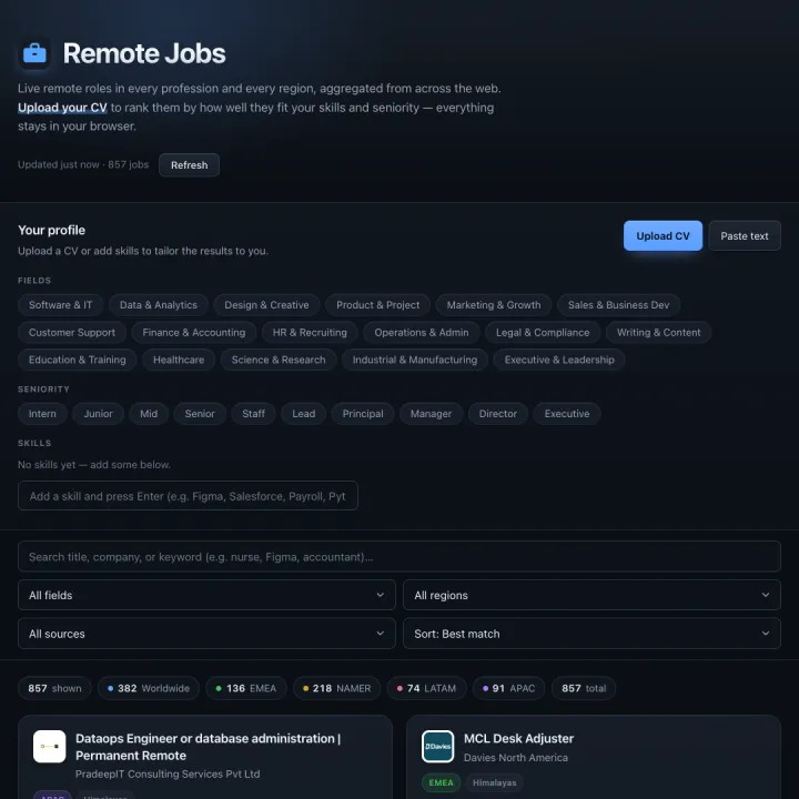 Gaales Jobs screenshot